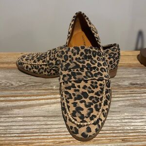 Lucky Brand Women’s Leopard Print Loafers Size 9 NEW